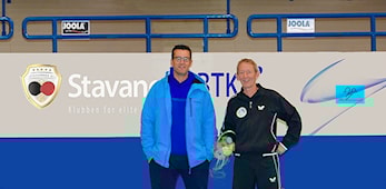 Ny bordtennis trener i sesong 2016-2017 den legendariske Ragnar Leffman